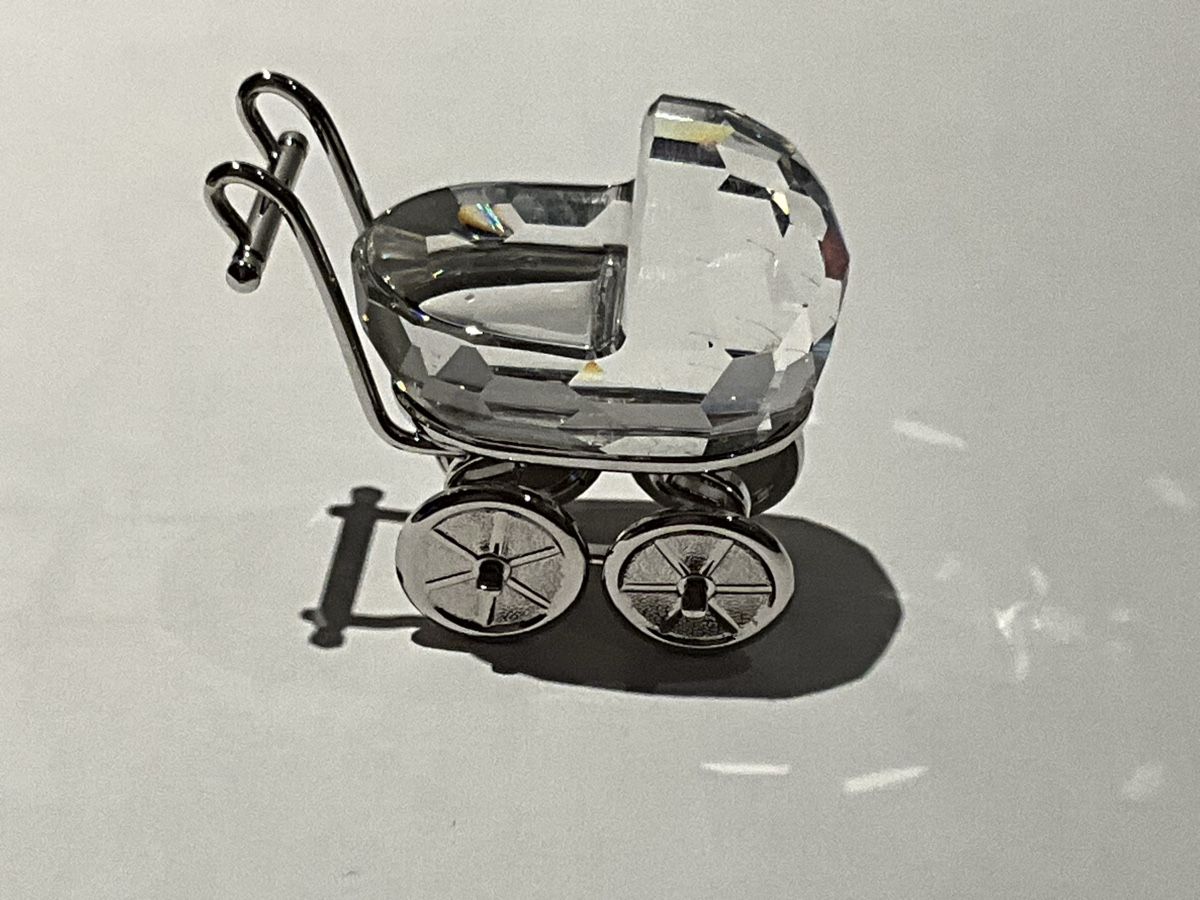 Swarovski Statuette: Swarovski Kinderwagen – Nuovo (secondo la descrizione) da Oberglatt ZH venduto da Multimix