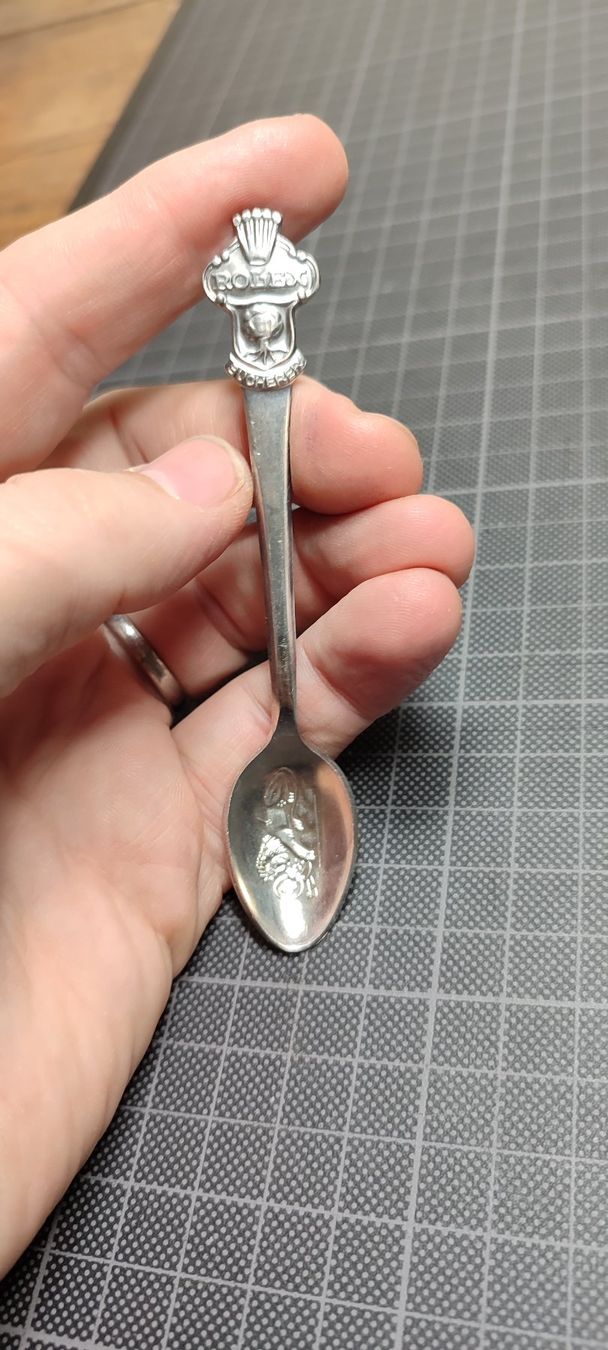 Cucchiai: Wunderschänes altes Löffeli von Rolex  ByBucherer Nr3 – Usato da Gelterkinden venduto da MYSTOREFORYOU4460 4