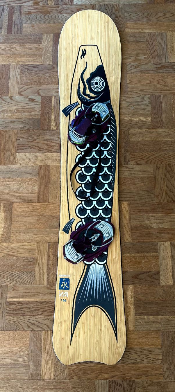 Board: Freeride- & Carving-Board Borealis mit Plattenbindung – Usato da Ostermundigen venduto da Baertschi-United