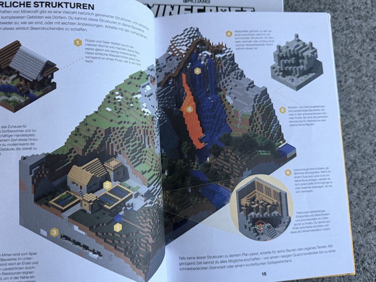 Libri: Minecraft Game Handbücher Set 5 Stk Bücher  – Usato da Deitingen venduto da Himhip 4
