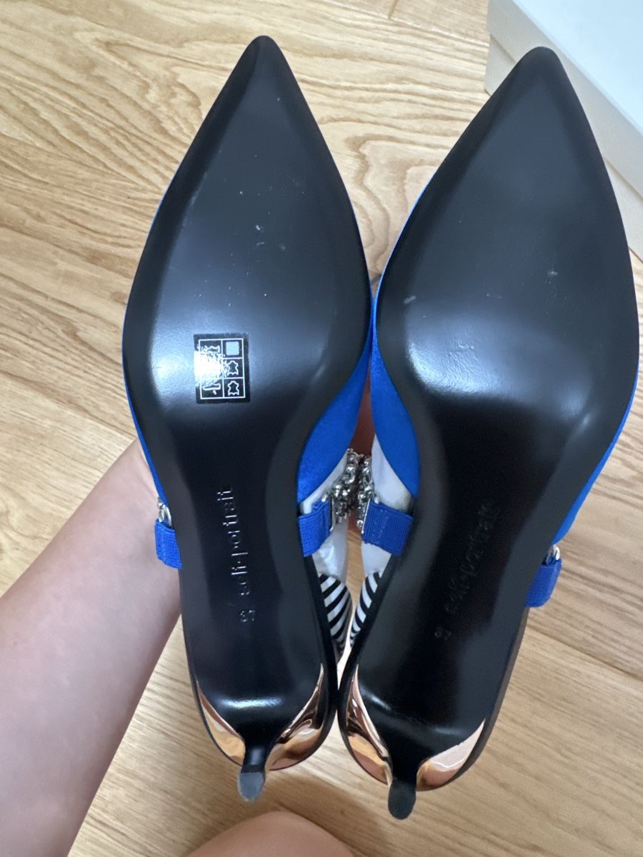Scarpe da donna: NEW Self-Portrait Slingback Kitten Heels 37 Size – Nuovo e nell'imballaggio originale da Neuchatel venduto da Mia_G 4