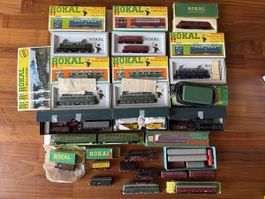 Diverse Rokal Loks und Wagen
