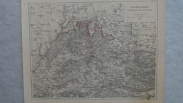 Landkarte Schaffhausen-Frauenfeld, 1907