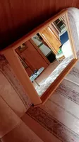 Spiegel massiv mit Holzrahmen