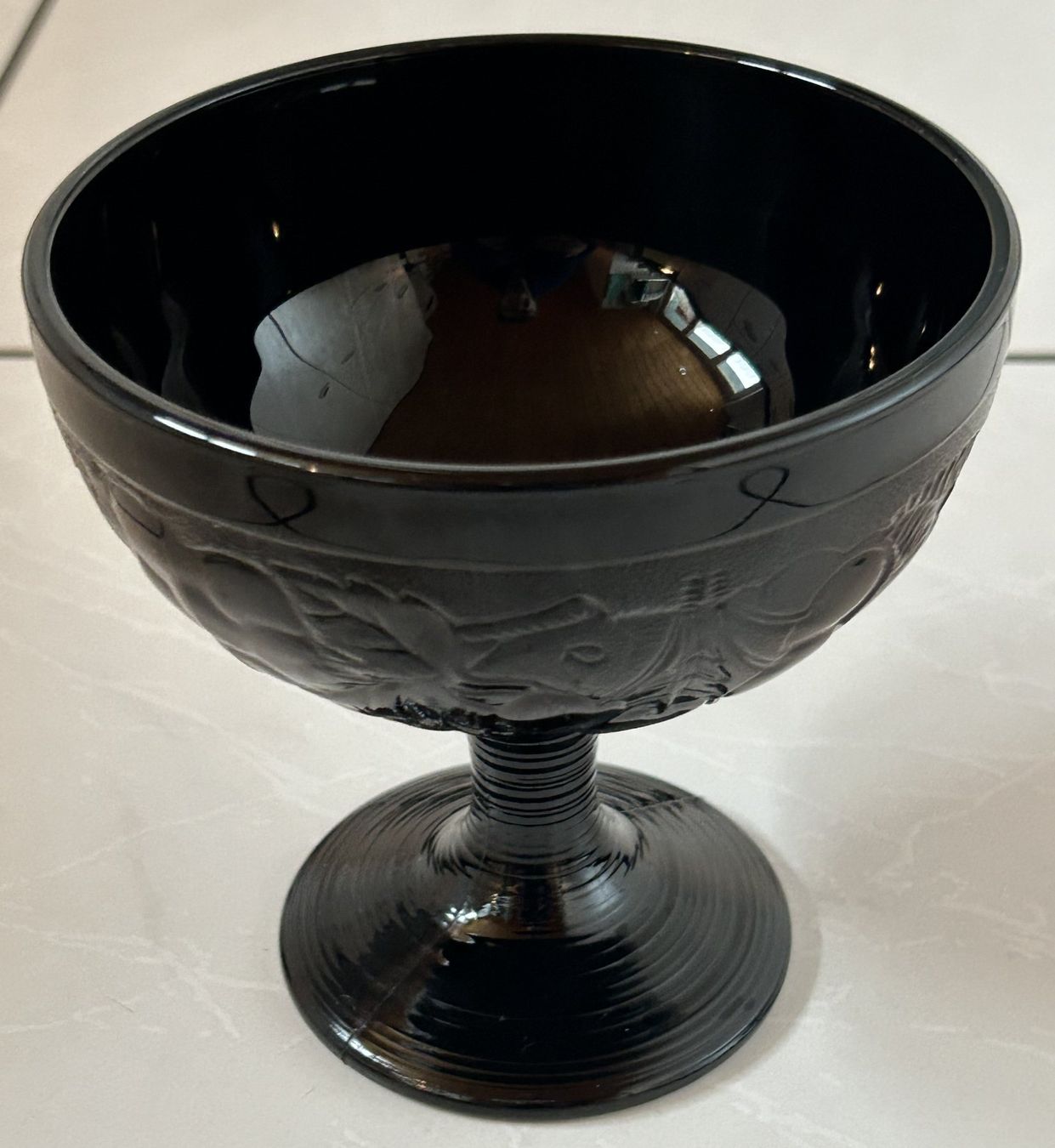 Coupes: Schwarze Schale mit Standfuss Vintage – D'occasion à Neukirch-Egnach par Phion 4