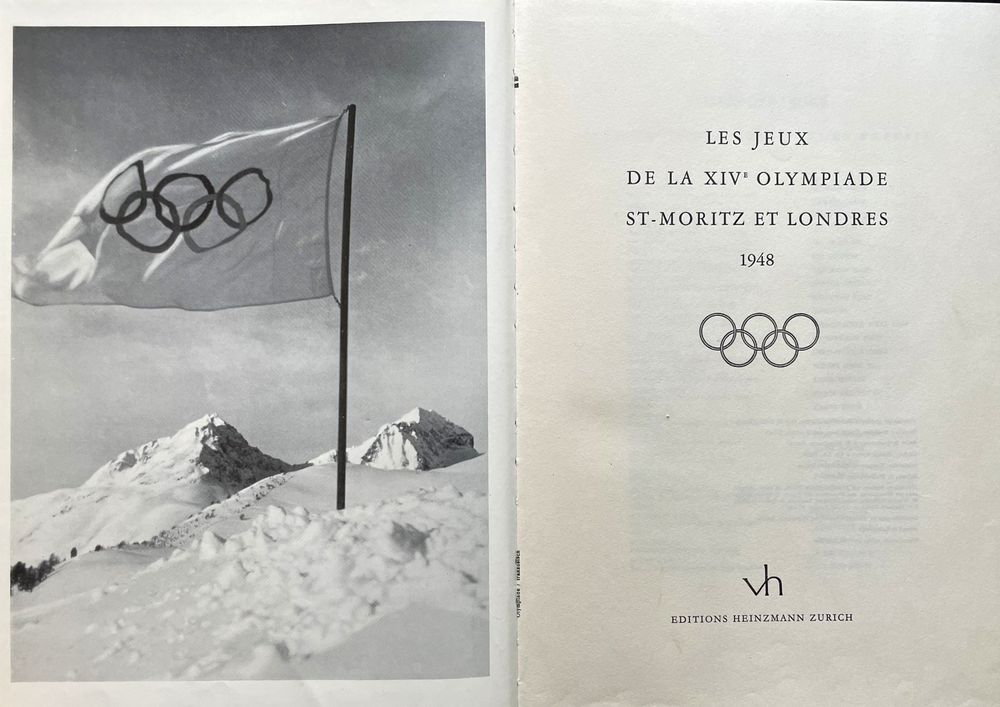 Les Jeux Olympiques de StMoritz & Londres 1948 Kaufen auf Ricardo