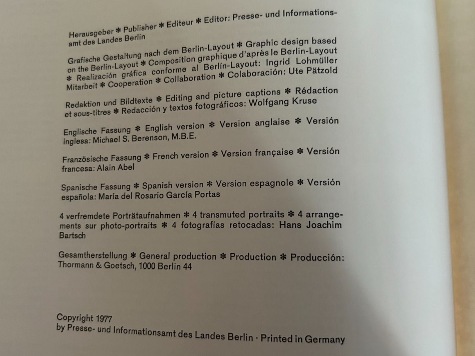 Libri: Fotobildband "BERLIN Bilder einer grossen Stadt" – Usato da Hagendorn venduto da Teora66 2