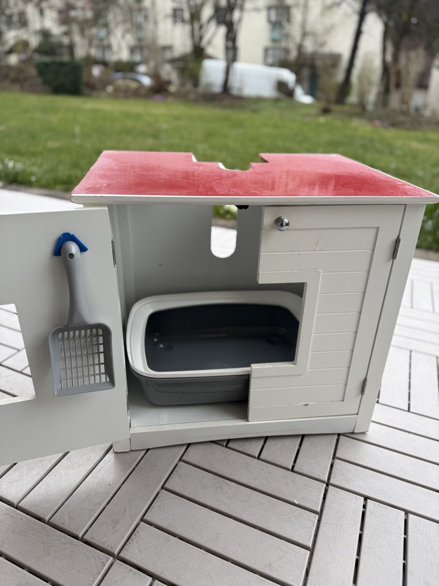 WC: Katzenklo Gehäuse – Usato da Winkel venduto da seahorse8302