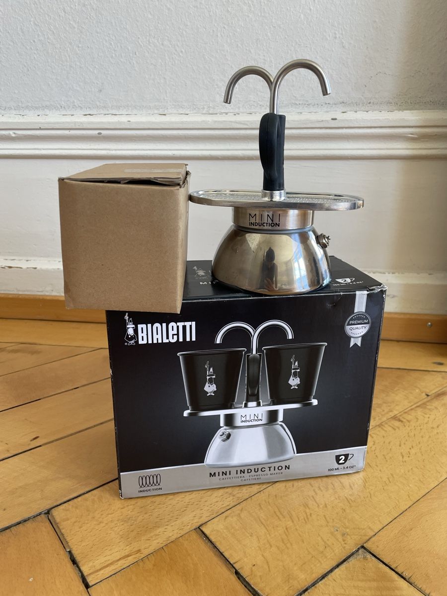 Bialetti Macchine per caffè & Macchine per espresso: Bialetti Mini Induction inkl. 2 Tassen  neuwertig – Nuovo (secondo la descrizione) da Zürich venduto da zoe_n85h 2
