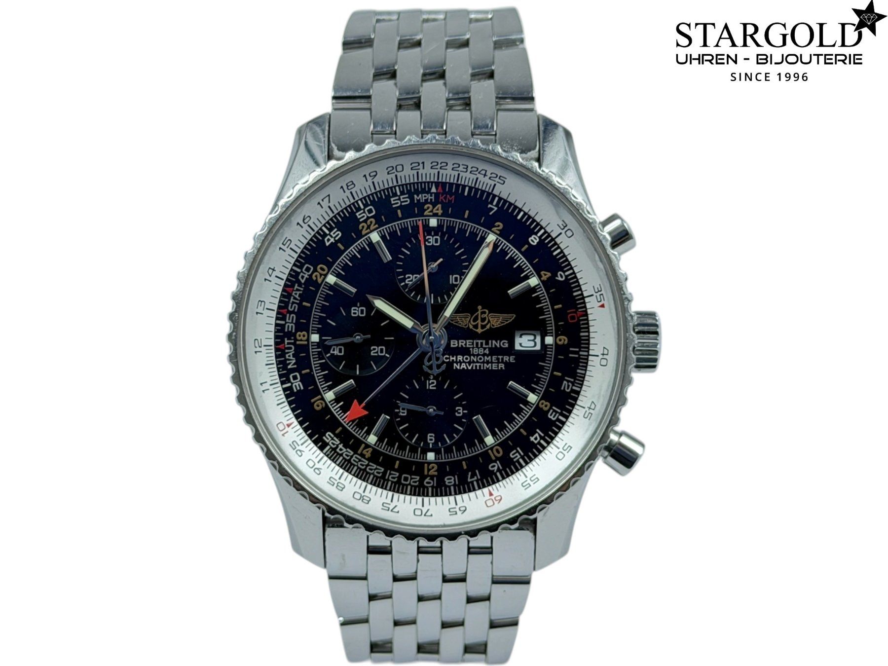 Breitling Montres: Breitling Navitimer World - A24322 – D'occasion à Zürich par Stargold-Uhren