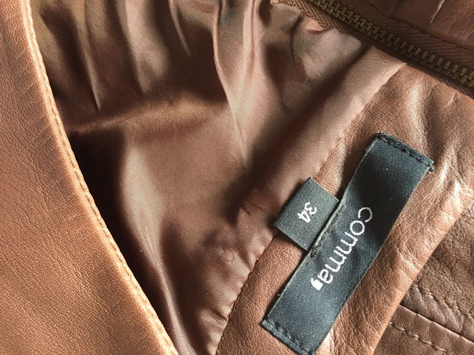 Comma Vestiti: Lederkleid von Comma Grösse 34 – Usato da Schinznach Dorf venduto da Soba 4