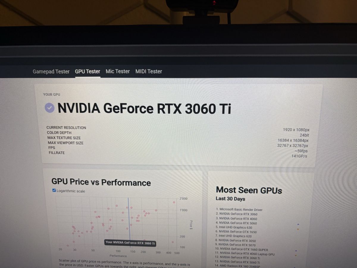 Nvidia PCs: Gaming Pc Rtx 3060 Ti – D'occasion à Zürich par Mzuest19 3