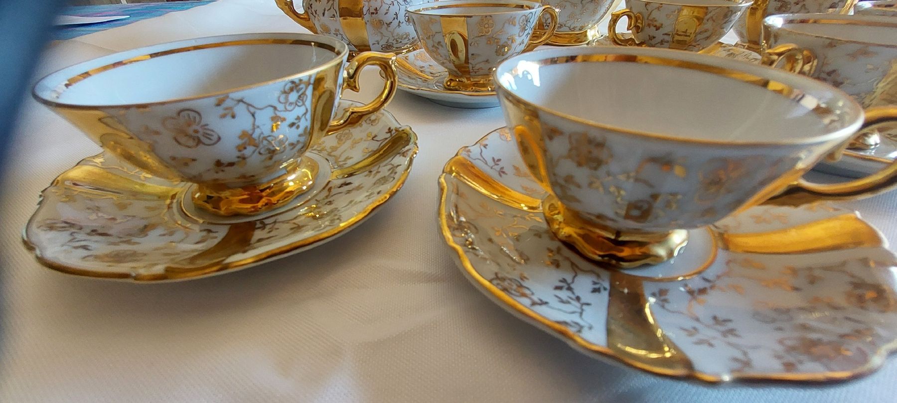 Set di piatti: Service à café ancien – Nuovo e nell'imballaggio originale da GENEVE venduto da Filou57 4