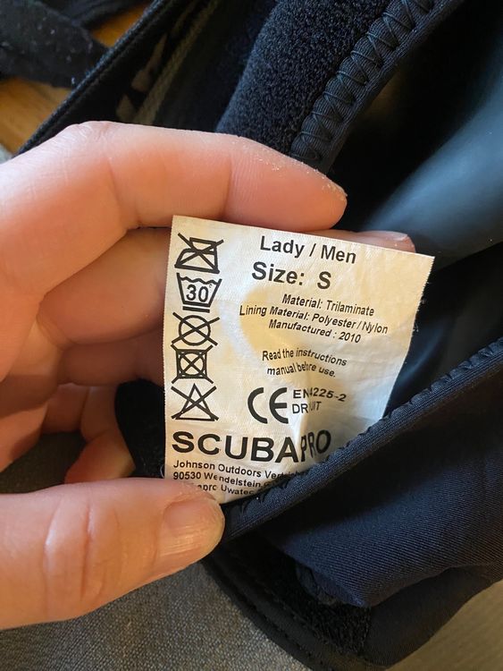 SCUBAPRO Silikon Armmanschette Für Trockentauchanzug – Blau, Größe S – Original Ersatzteil