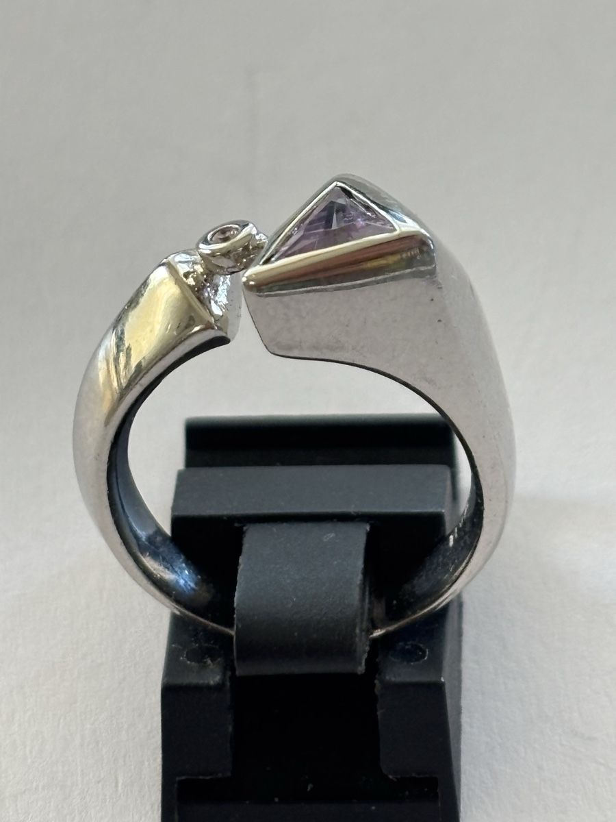 Anelli: Ring Silber 925 mit Stein guter Zustand – Usato da Langnau am Albis venduto da flusspflege 4