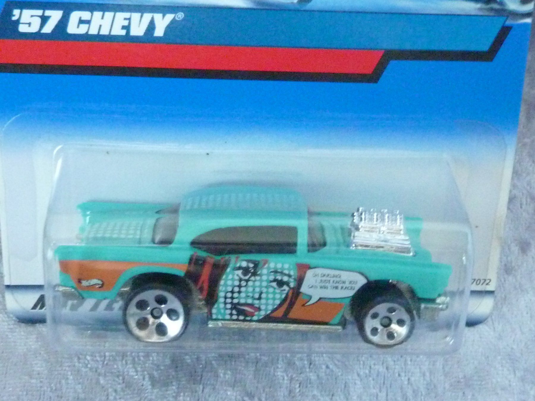 Hot Wheels Modellini d'auto: Chevrolet Bel-Air 1957  1:64 – Nuovo e nell'imballaggio originale da Dürrenäsch venduto da Cobra1ch 1