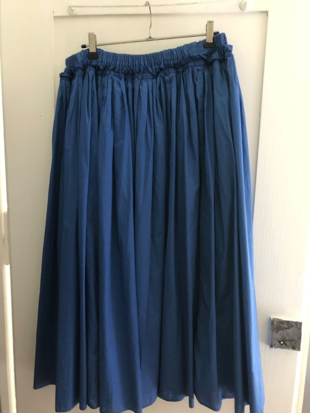 Gonne: Jupe manuelle guibal T2 coton bleue – Usato da Lausanne venduto da pascale.mojito1004 1