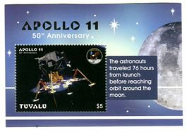 Block "Apollo 11". Tuvalu