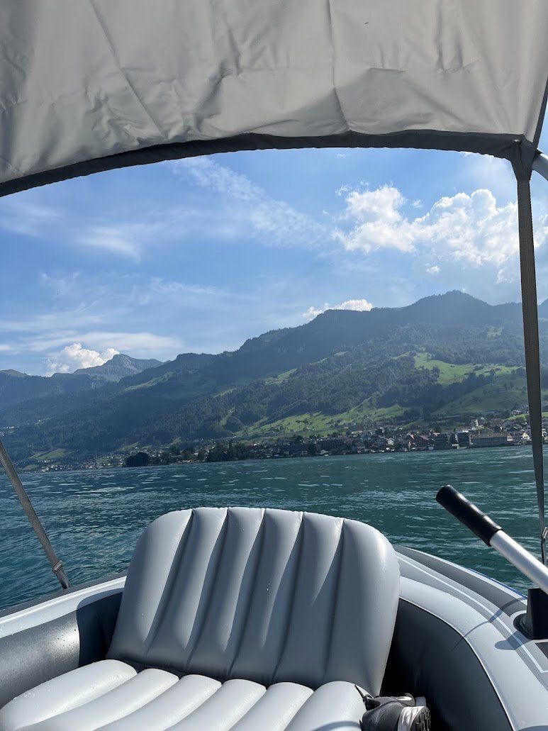 Boote: Intex Excursion 4 Inflatable Boat Set + Sun Canopy – Gebraucht aus Adliswil von arbap93 1