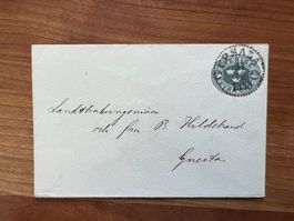 Kleinbrief  1898  Schweden Vintage   (G1626)