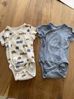H&M Baby Bodys Set 2 Stück Baumwolle Grösse 68 kurzarm