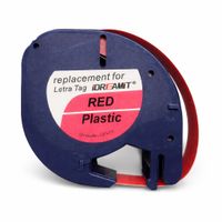 Dymo Letratag Ersatzband - rot
