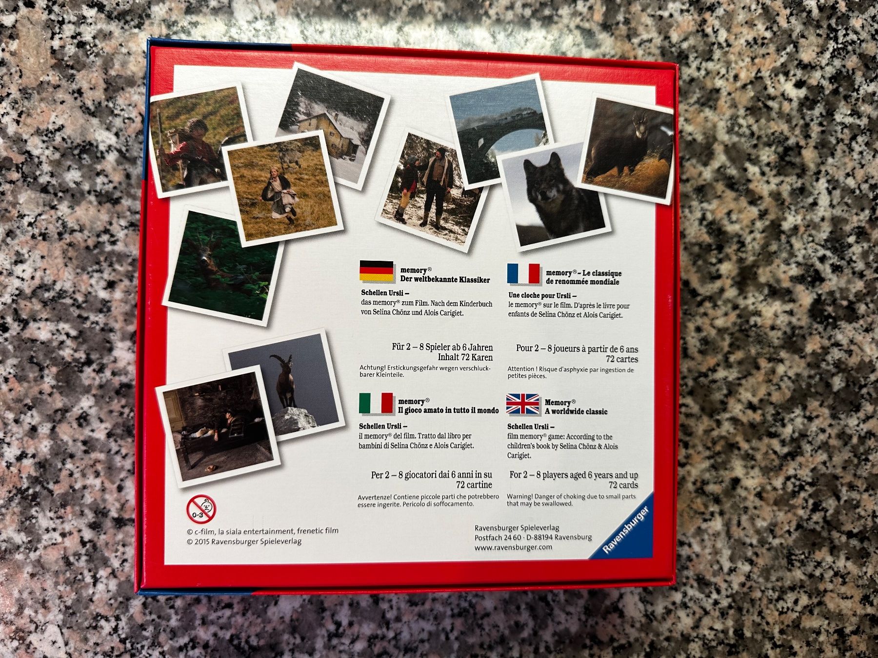 Ravensburger Spiele: memory Schellen Ursli – Gebraucht aus Urdorf von nochmalbrauchen 2