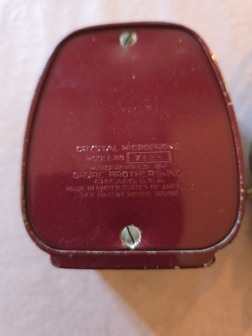 Shure Microfoni: SHURE VINTAGE MIK ... 50-ER – Usato da Zürich venduto da Antiquedealer 3