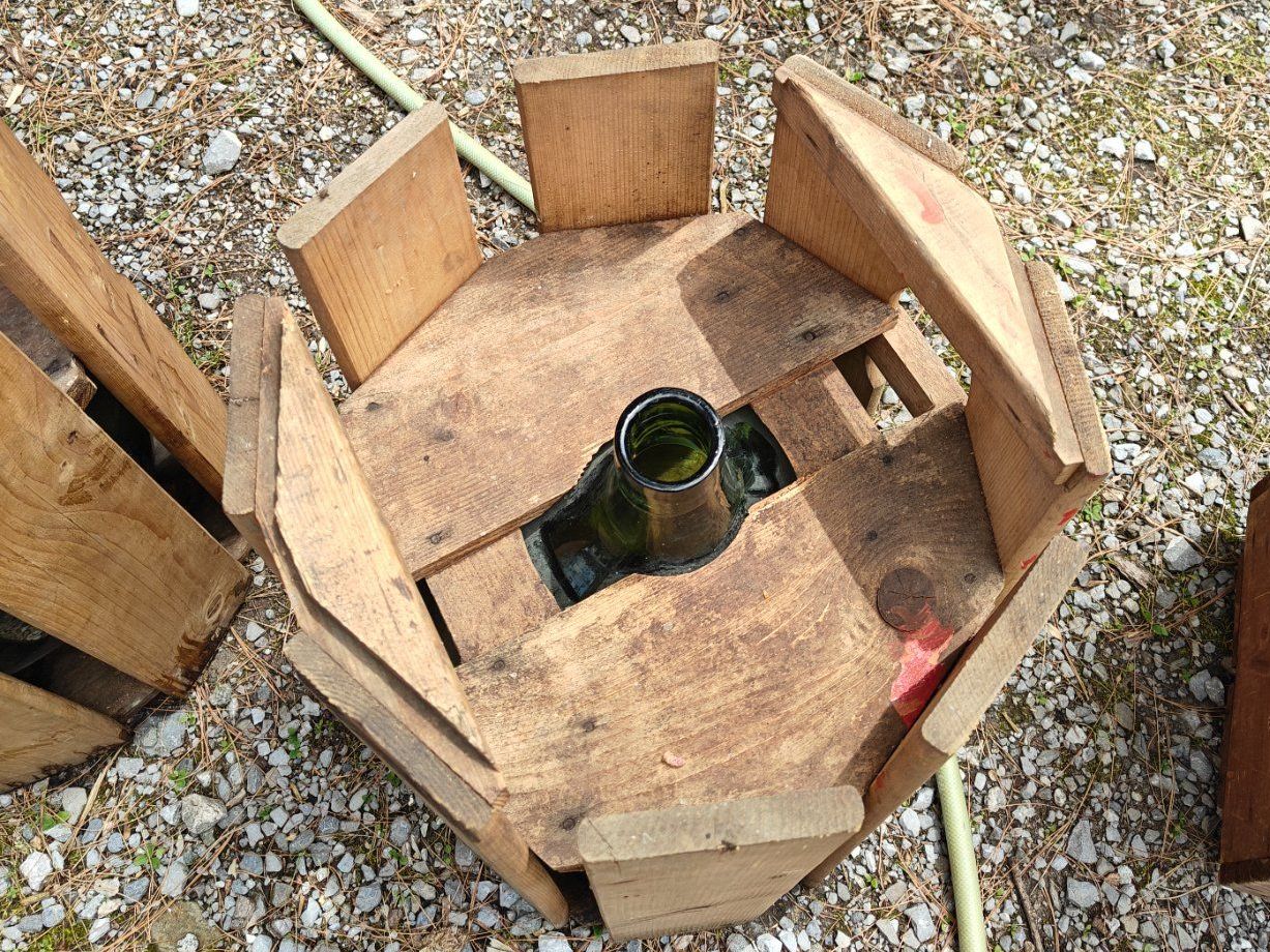 Accessori: Mostflasche im Holz – Usato da Luzern venduto da osw_952s 1