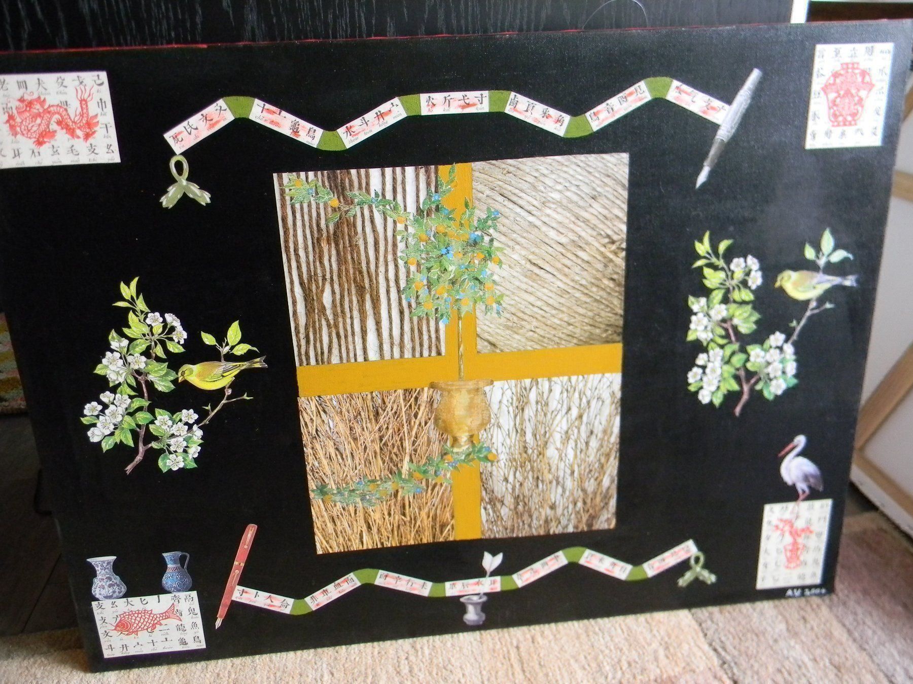 Dipinti: peinture-collages (AV 2004) – Nuovo e nell'imballaggio originale da Bournens venduto da monique048