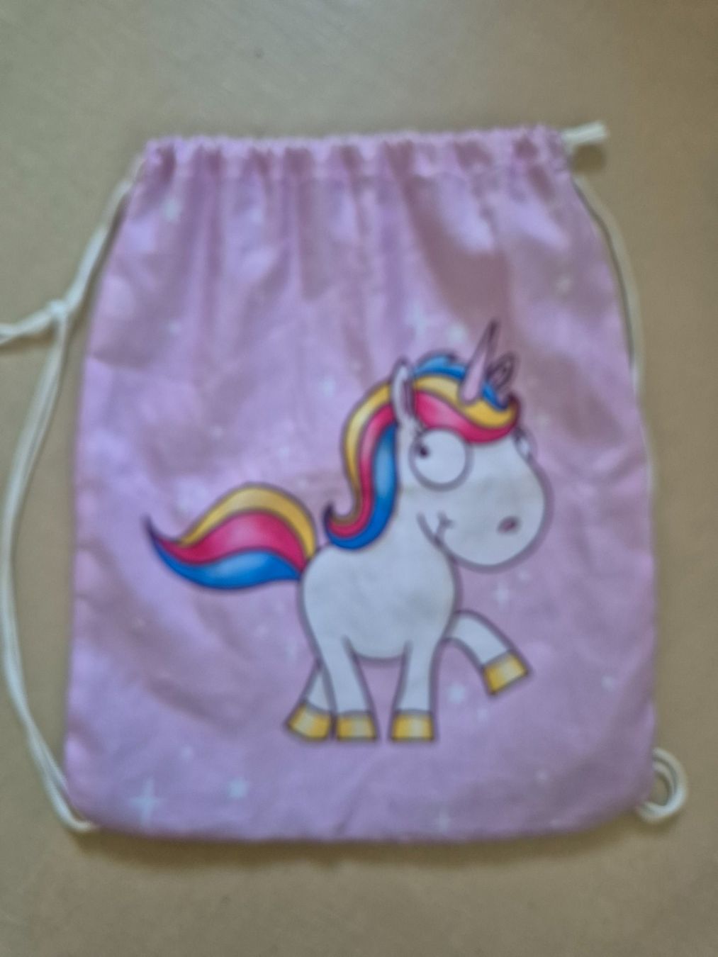 Borse & Zaini: Turnbeutel Einhorn, rosa – Usato da Dietikon venduto da grafad