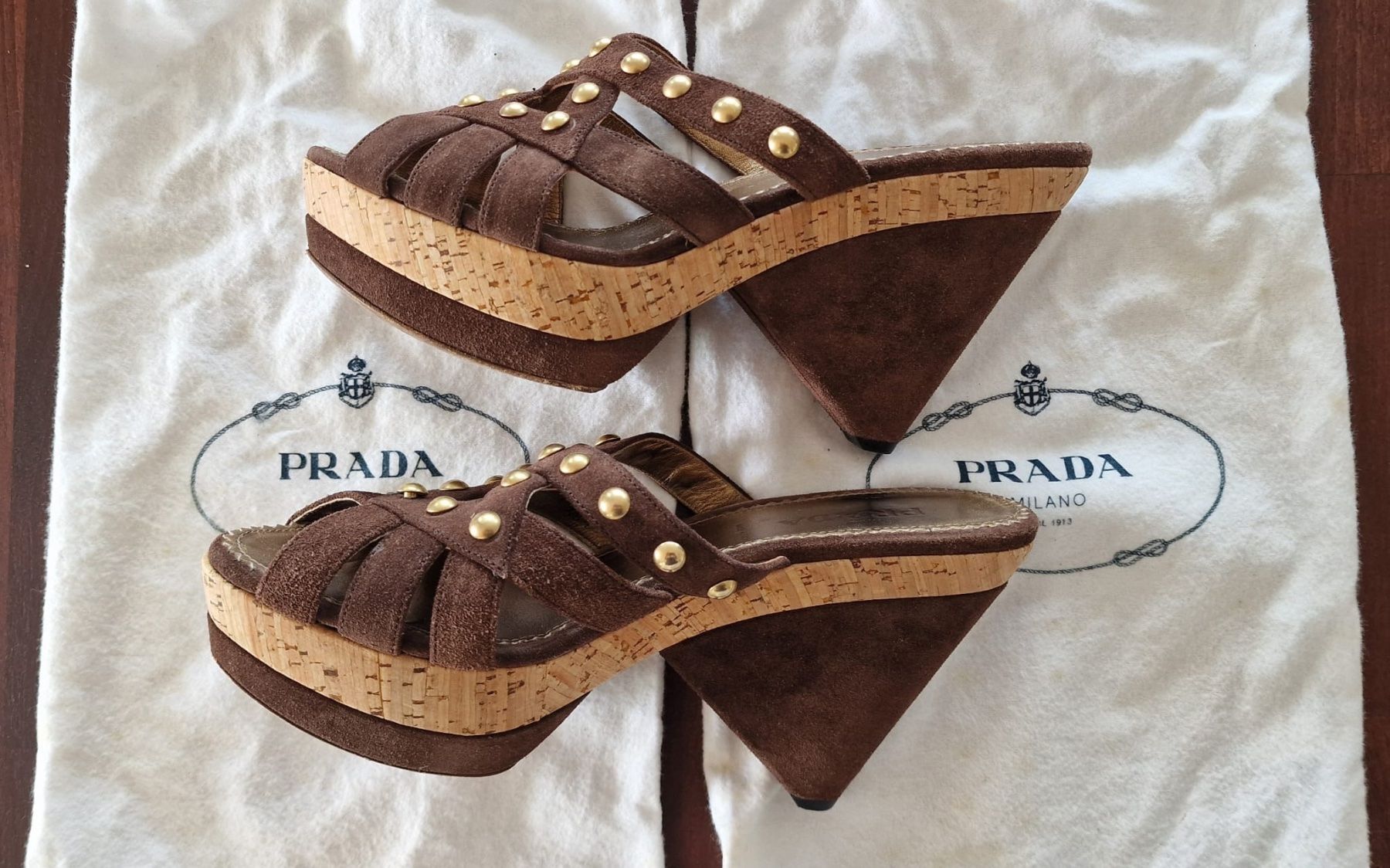 Prada Scarpe da donna: Prada Schuhe / Sandalen – Usato da Niederuzwil venduto da mchammer1 1