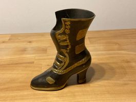Dekoration Schuh Stiefel aus Metall
