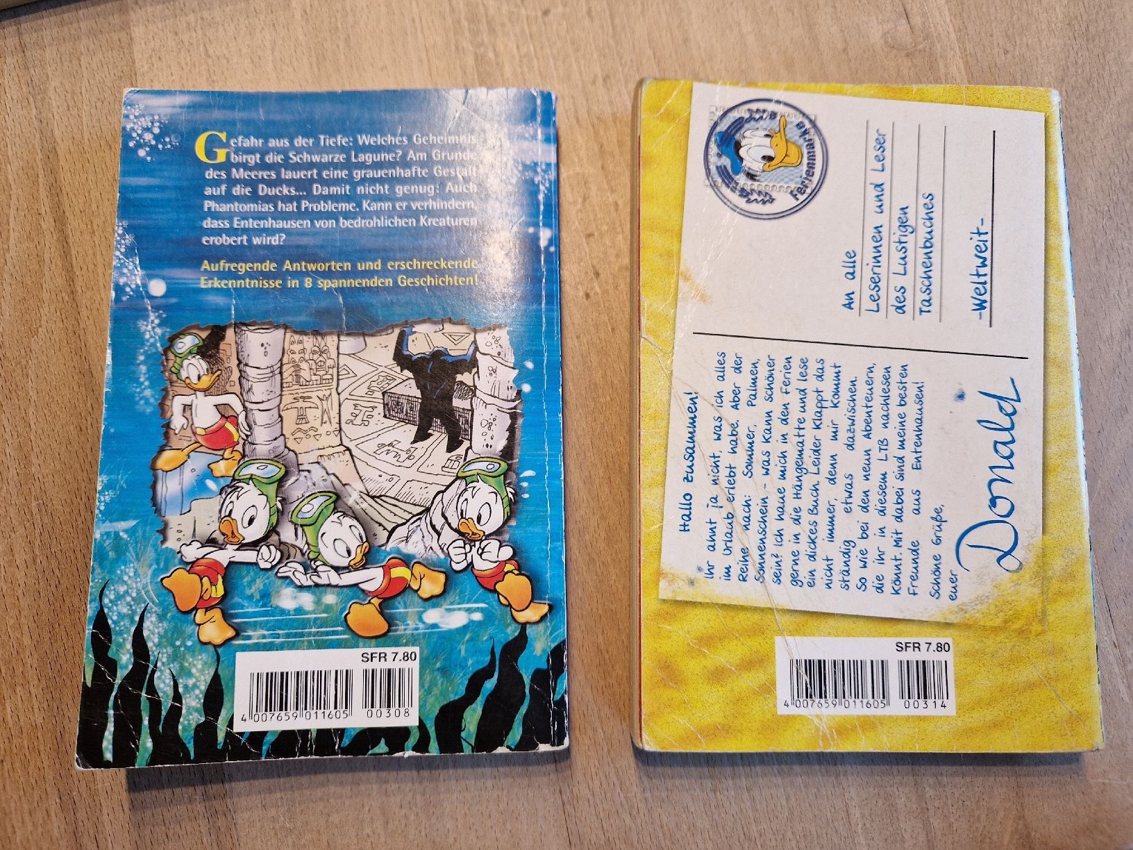 Fumetti: Lustige Taschenbücher – Usato da Binn venduto da Potter79 1