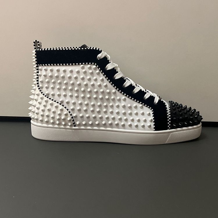 Christian Louboutin Louis Spikes 2 Flat Pat Calf Velvet Kaufen Auf Ricardo 4874