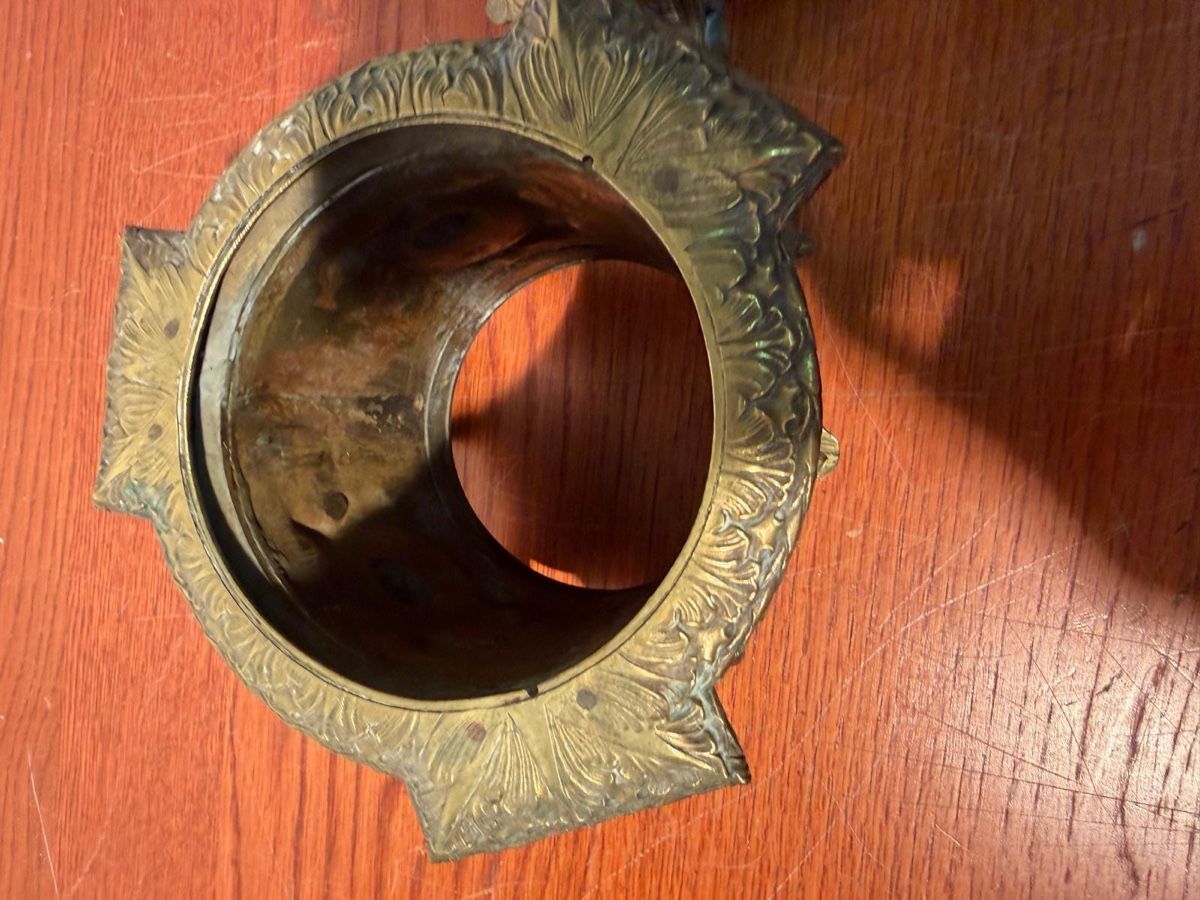 Tutte le decorazioni: Brass decorative supports with Busts Pair used – Usato da Lausanne venduto da artnouveau04 7