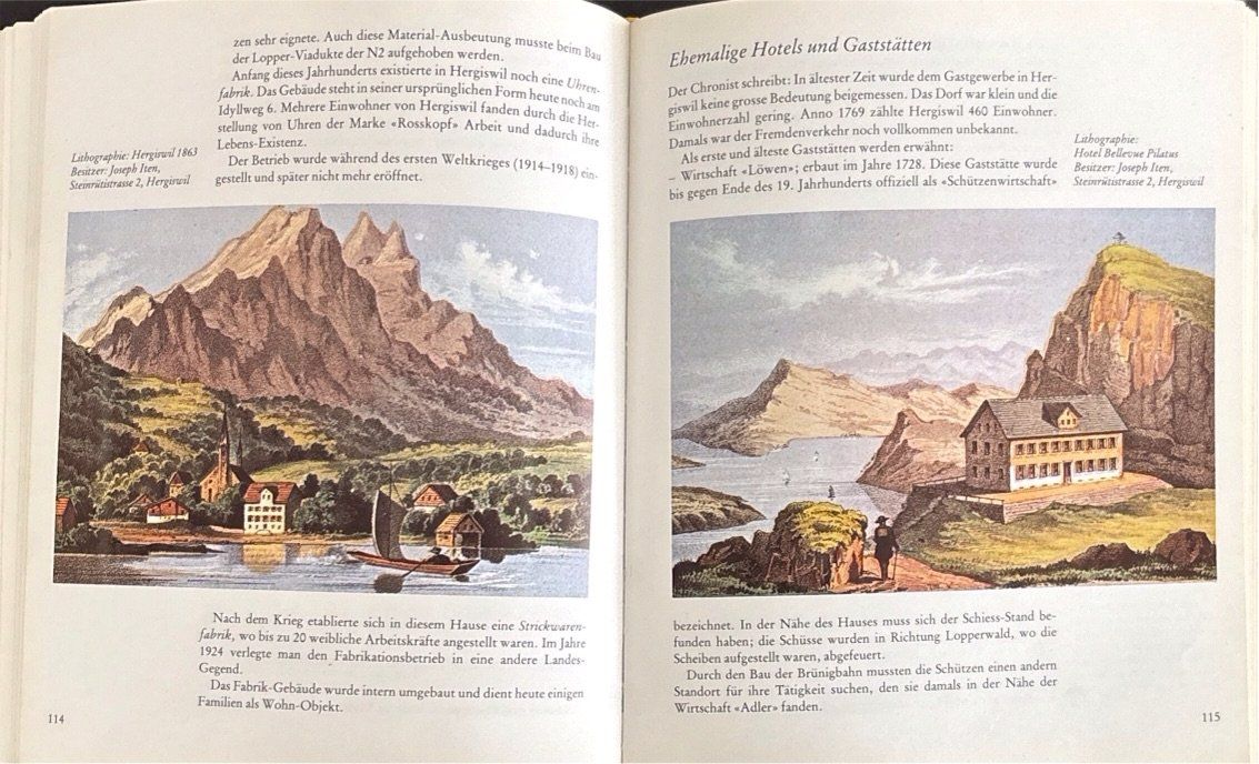 Libri: 600 Jahre Hergiswil 1378-1978 – Usato da Sarnen venduto da Livres 7