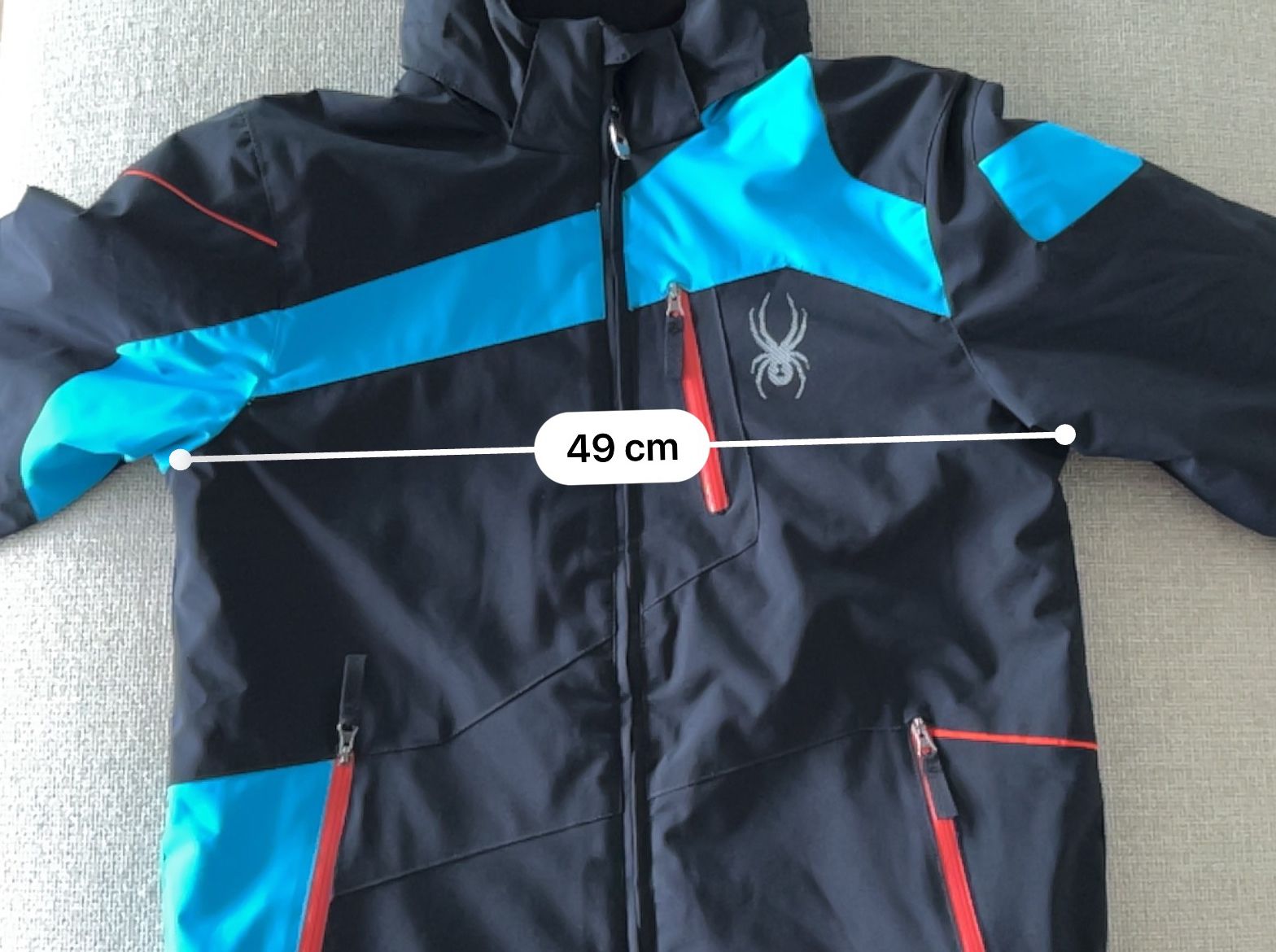 Spyder Giacche & Cappotti: Veste Spyder noire et bleue, taille 16 ans – Usato da Morges venduto da Igp10 8