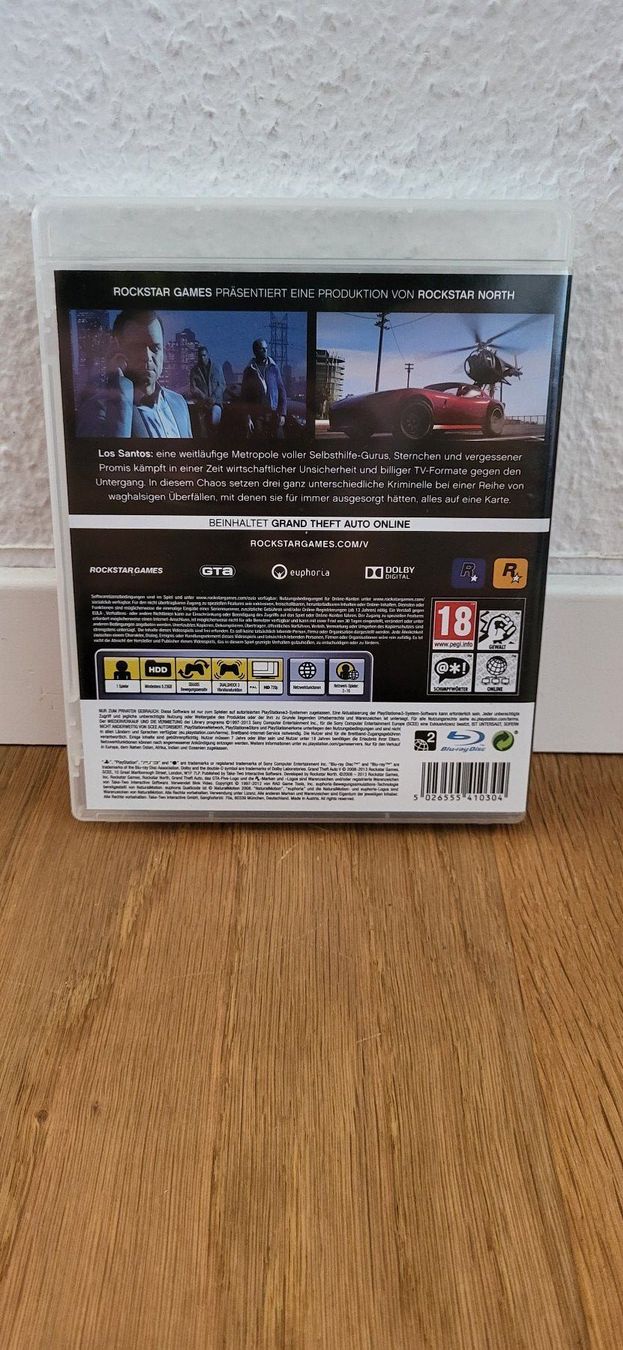 Sony Spiele: PS 3 - Grand Theft Auto 5 – Gebraucht aus Münsingen von DigitaleSpielecke 1