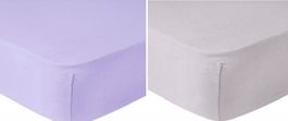 2x Jersey Fixleintuch, 120x200cm
