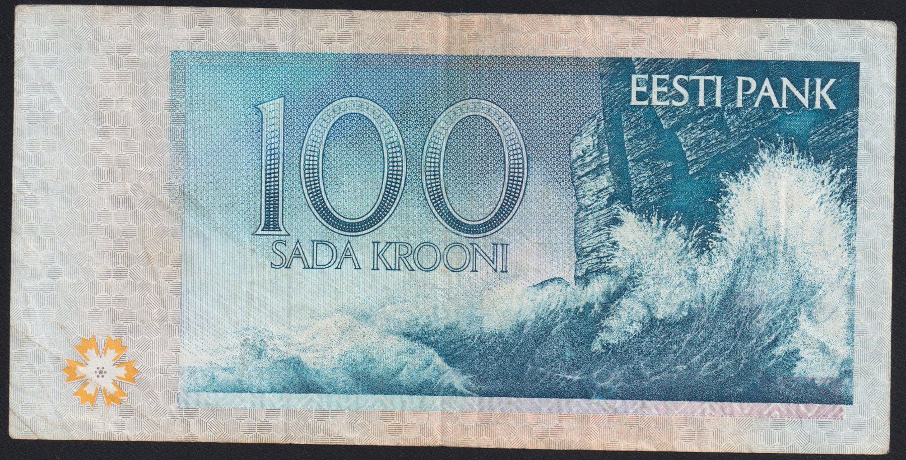Banconote: Estland 100 Krooni 1994 – Usato da Brugg AG venduto da banknoten_muesli 1