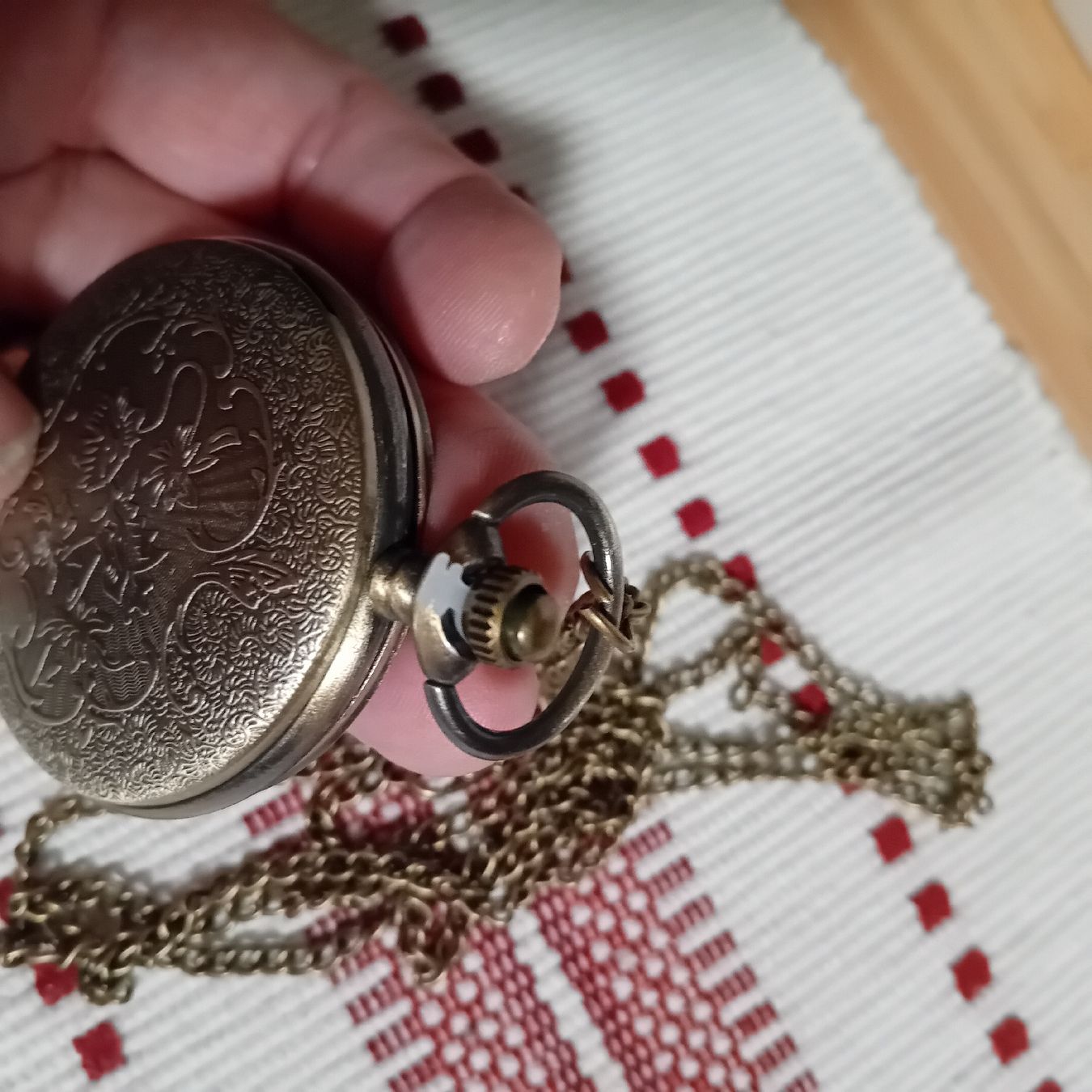 Orologi: Taschenuhr mit Kette  – Nuovo (secondo la descrizione) da Burgdorf venduto da carodesign1 3