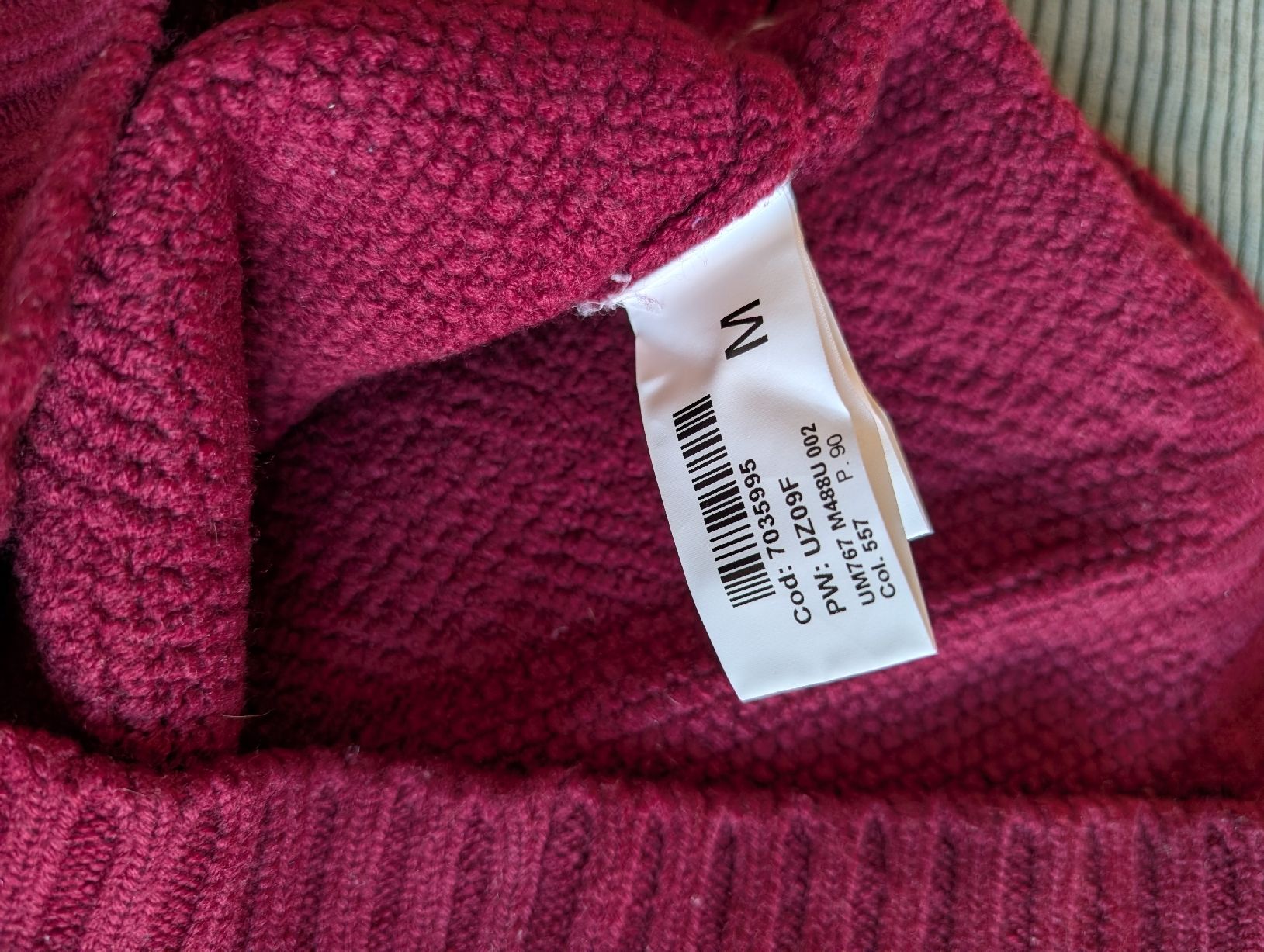 Dondup Pulls & Sweat-shirts: DONDUP Rollkragenpullover Bordeaux Grösse M – D'occasion à Zürich par ver_q759 4