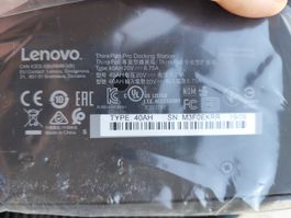 Lenovo ThinkPad Pro Docking Station (40AH) - New! no charger