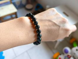 Bracelet en obsidienne naturelle 8.5mm