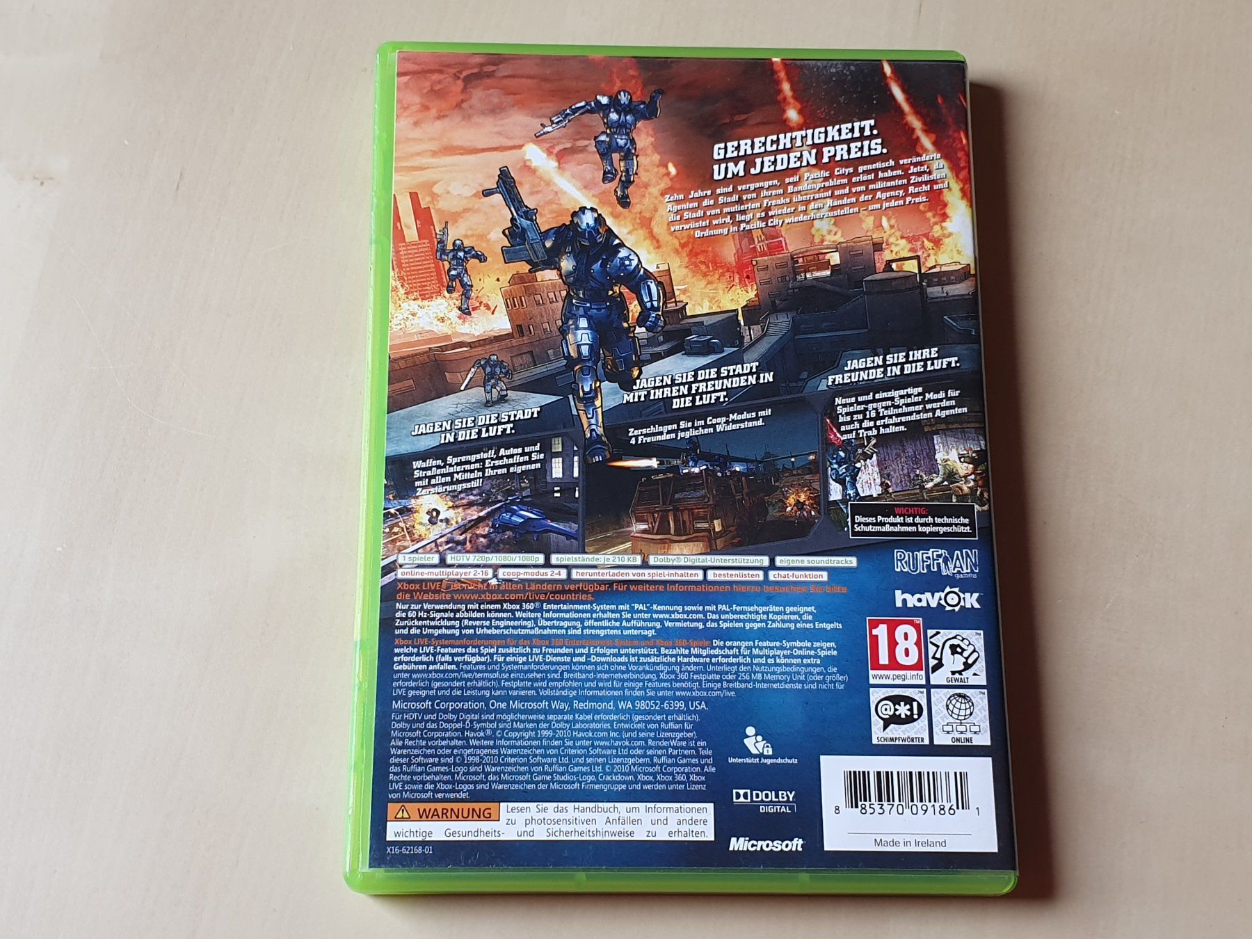 Microsoft Jeux: Crackdown 2 – D'occasion à Stansstad par collectorsshop 1
