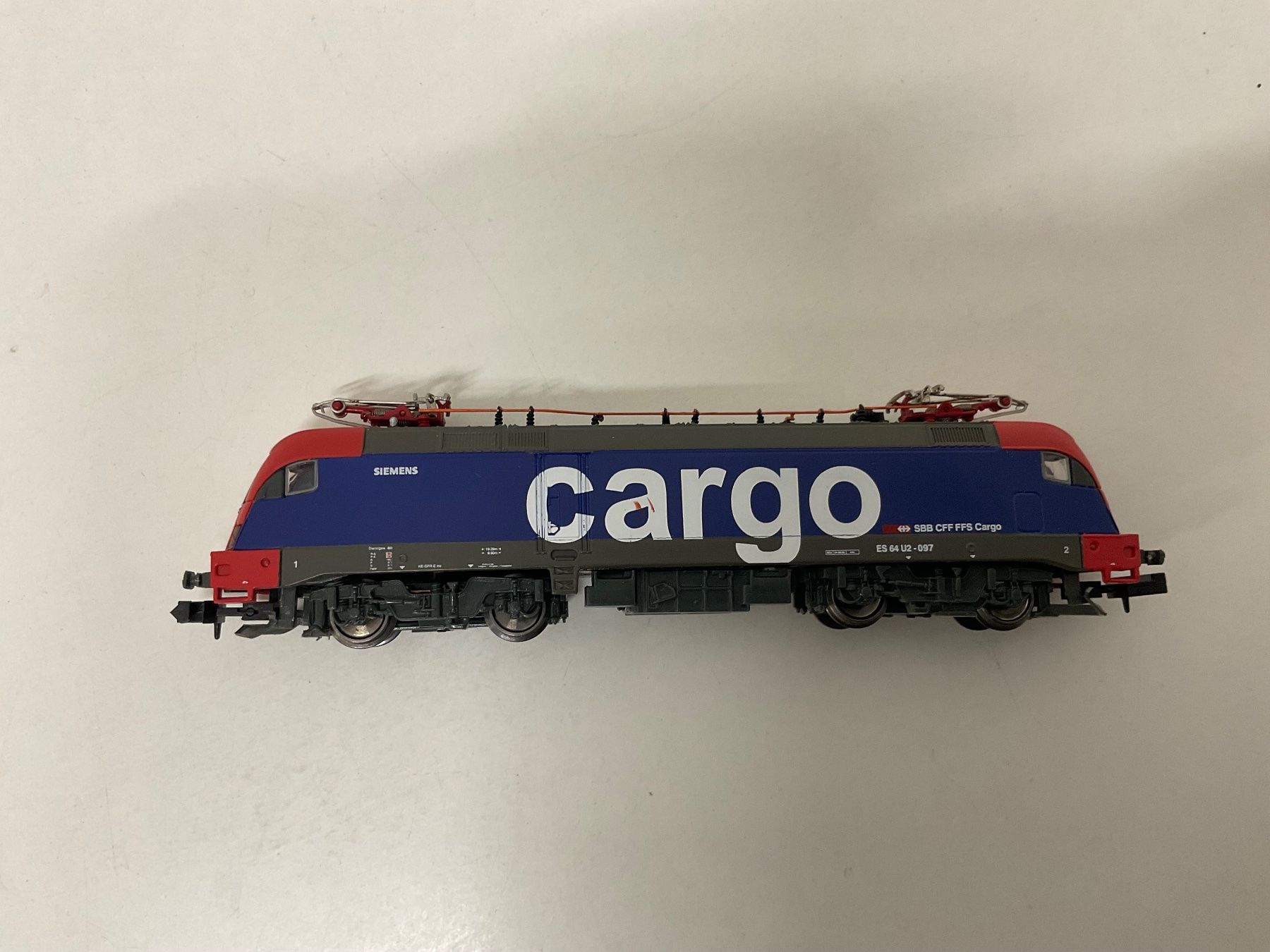 Hobbytrain Modellini di ferrovie: Hobbytrain Taurus Cargo/SBB, ohne Verpackung Bespielt – Usato da Chur venduto da Chur75 8