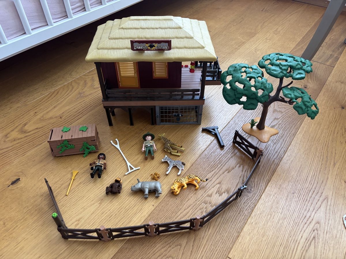 Playmobil Giocattoli: Playmobil Wildtierpflegestation – Usato da Grosswangen venduto da Sunnyday35