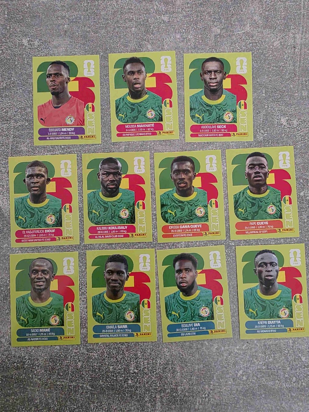 Panini Sammelbilder & Trading cards: Panini WM 2026- Team Senegal – Gebraucht aus St. Gallen von Shelly__x3