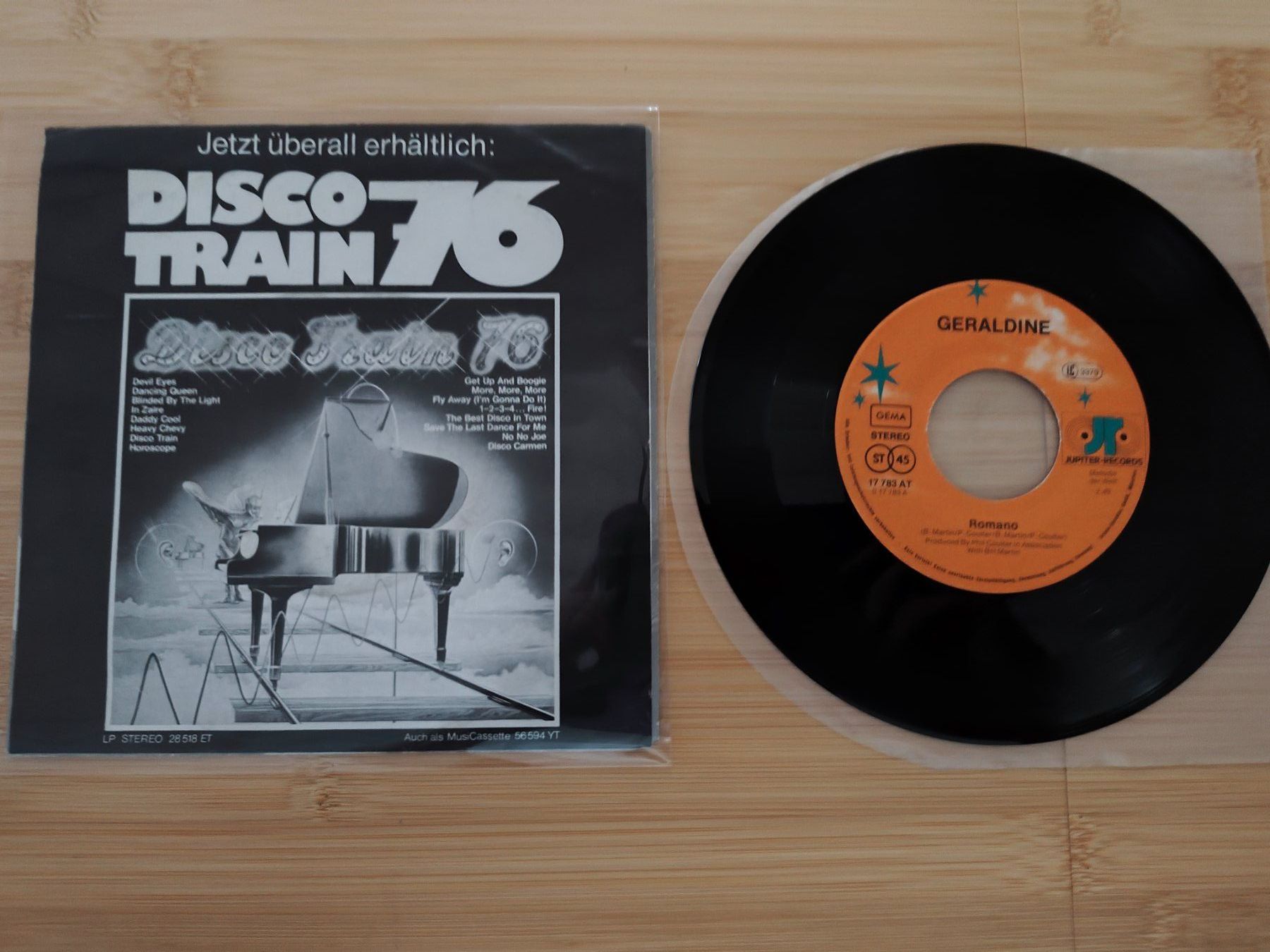 Schallplatten: Geraldine – Romano / Just A Word Away – Gebraucht aus Emmenbrücke von lamorak 1